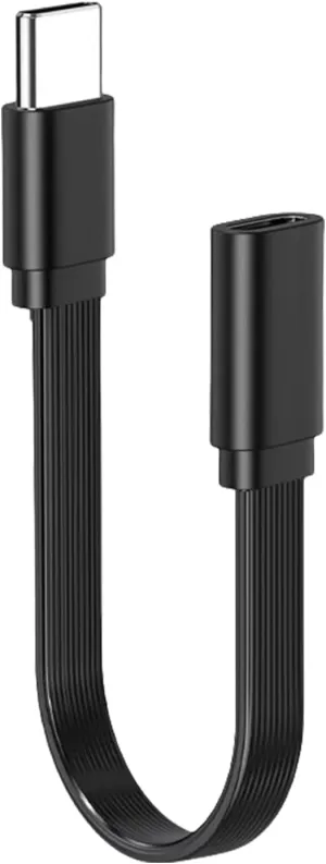 Type C to Type C Extension Cable 10/20/50cm Fast Charging 480Mbps Data Transfer Cord for Smartphones Tablets Laptops