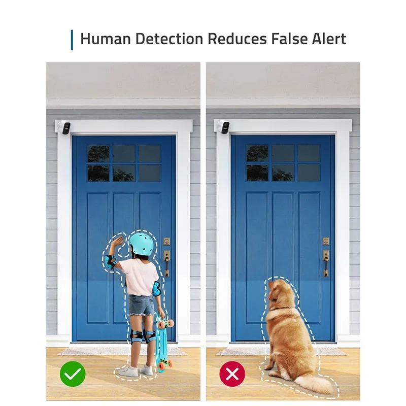 Ultra-long standby 180 days wireless home security camera