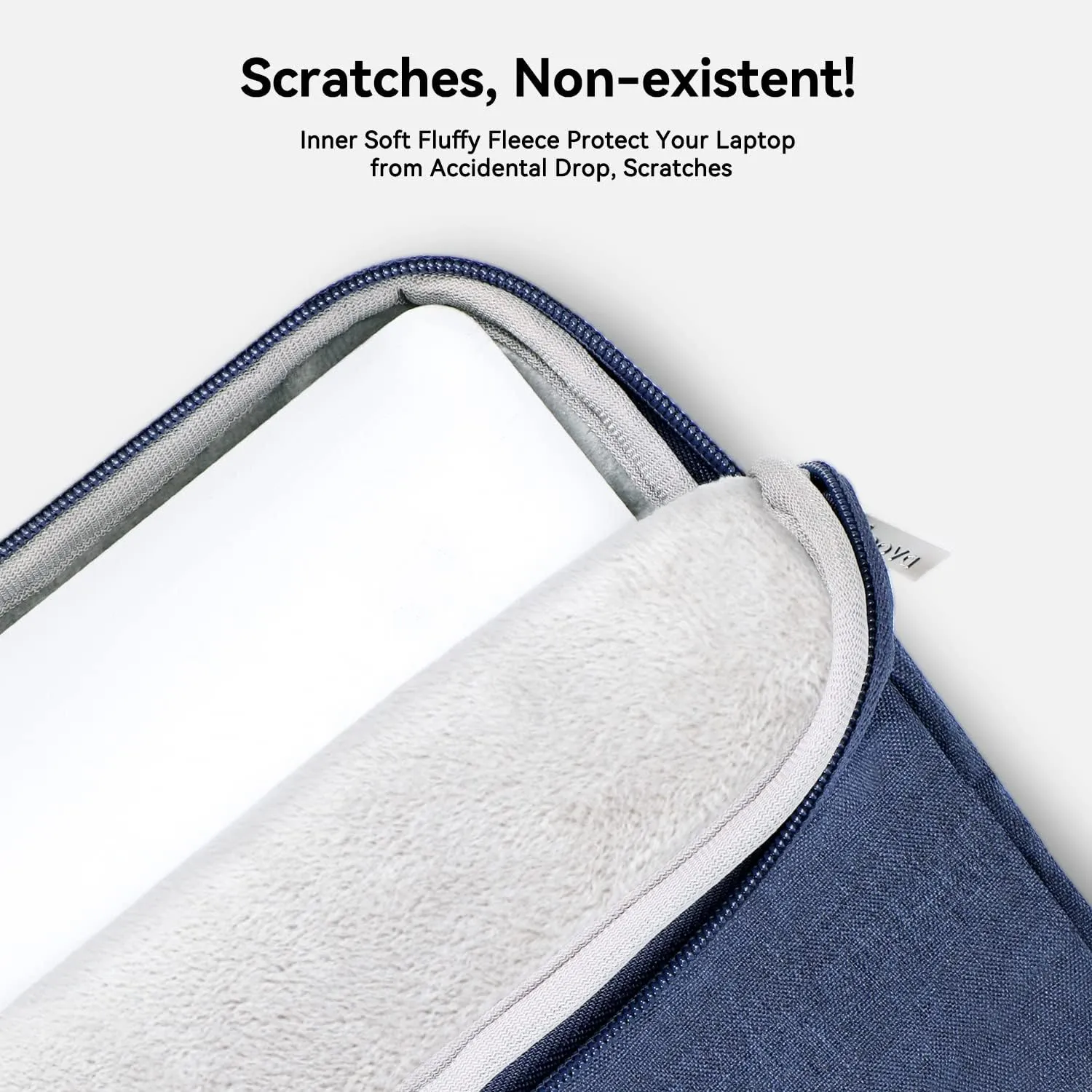 Voova Laptop Bag 13 14 Inch, Waterproof Computer Sleeve Carrying Case with Shoulder Straps & Handle Compatible with Macbook Air 13 M2/M3/M4, MacBook Pro 13/14, HP Dell Lenovo Chromebook 14, Blue