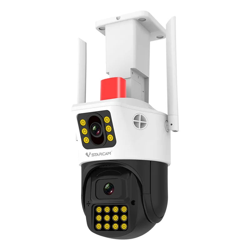 VStarcam AF663DR Home Security Smart AI Detection IP66 Waterproof 2-Way Audio Night Vision Security Outdoor Surveillance Fire Detection Camera