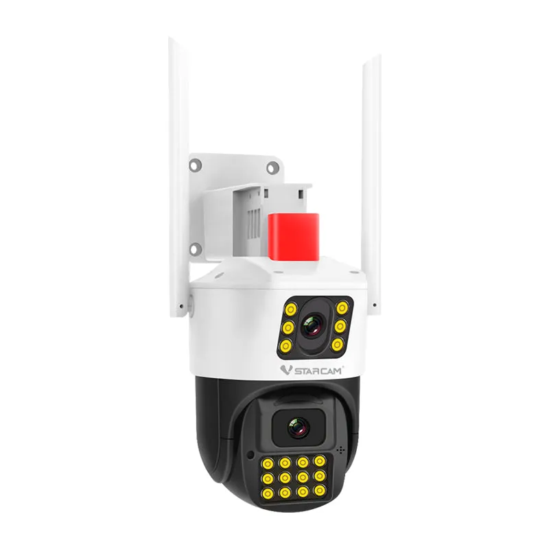 VStarcam AF663DR Home Security Smart AI Detection IP66 Waterproof 2-Way Audio Night Vision Security Outdoor Surveillance Fire Detection Camera