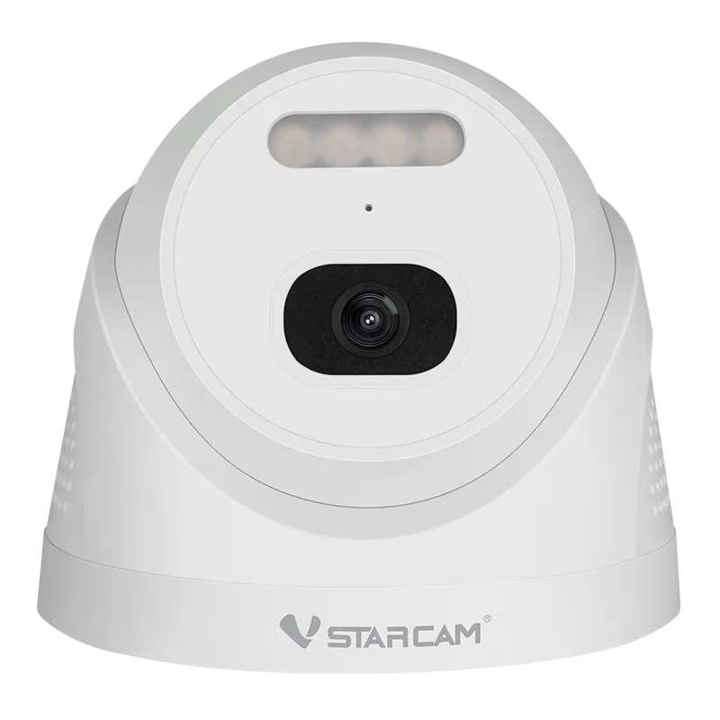 VStarcam CS880-POE 3MP Color Night Vision CCTV Camera POE 24/7 Dome Security Surveillance Dome Home Security Camera