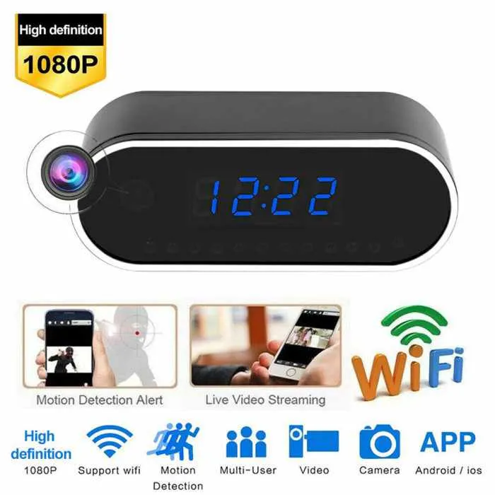 Wireless 1080P HD Spy Camera Security Hidden Cam
