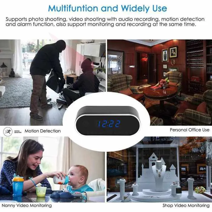 Wireless 1080P HD Spy Camera Security Hidden Cam