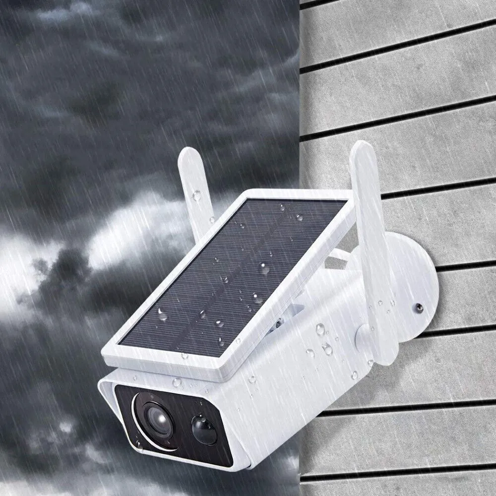 Wireless Solar Powered Outdoor Security Camera with HD Video