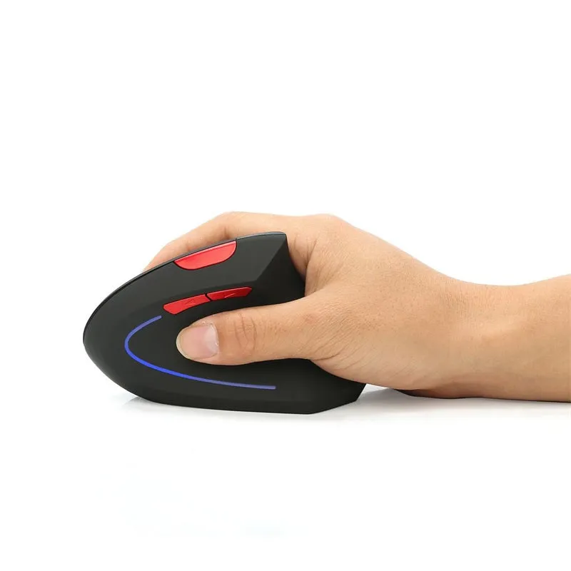 Wireless USB Rechargeable Ergonomic Vertical Optical Mouse