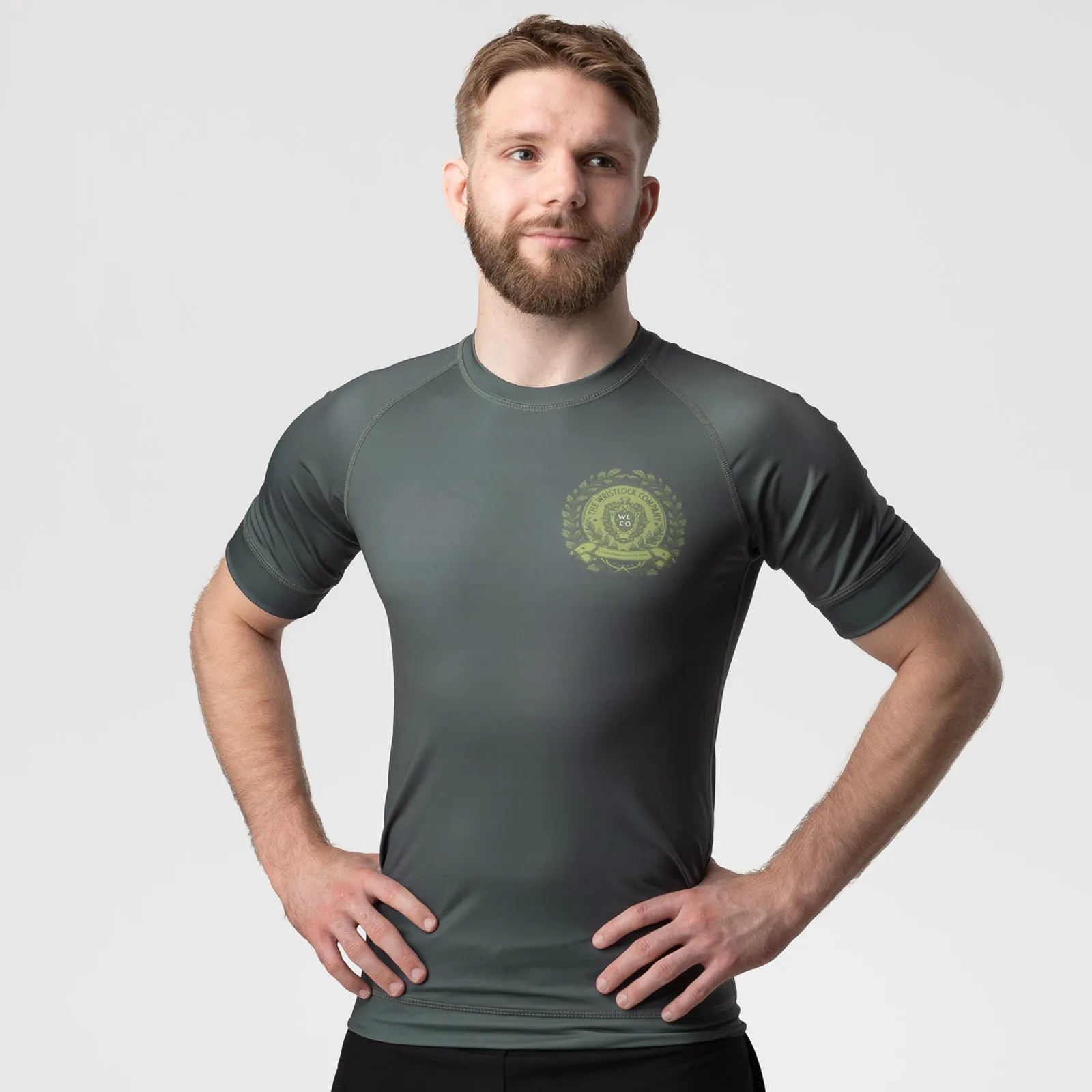 Wristlock Co. "Victory" Short Sleeve Rash Guard