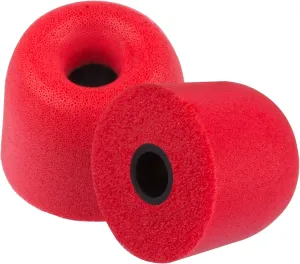 Xcessor FX4.0 (S) 4 Pairs of Memory Foam in Ear Earphone Small Size Earbuds. Replacement Ear Tips for All Popular in-Ear Headphones. Red